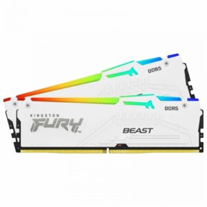 Kingston FURY Beast (KF560C36BWE2AK2-32) 32GB RGB (2x16GB) System Memory, DDR5, 6000MTs, DIMM, CL36, 288 Pin. - Image 3