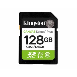 Kingston Canvas Select Plus  SDS3/128GB V30 128GB SD Class 10 UHS-I U3 Flash Card - Image 3