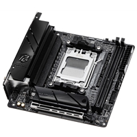 ASRock B650I LIGHTNING WIFI AMD AM5 Socket Motherboard, Mini-ITX, 2x DDR5 Slots, 2x M.2 Sockets, 2x USB-C Port, Fitted I/O Shield, 2.5GbE LAN, Wi-Fi 6E, 1x HDMI Port - Image 6