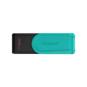 Kingston DataTraveler Exodia S DTXS/128GB USB Flash Drive, 128GB, USB 3.2, Black/Green, Swivel Cap Design - Image 2