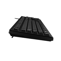 Genius KB-100 Wired Smart Keyboard, USB Plug and Play, Customizable Function Keys, Multimedia, Full Size UK Layout Design for Home or Office, Black - Image 7