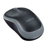 Logitech M185 Wireless Black & Grey Mouse - Image 4