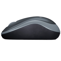 Logitech M185 Wireless Black & Grey Mouse - Image 6