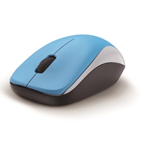 Genius NX-7000 Wireless Mouse, 2.4 GHz with USB Pico Receiver, Adjustable DPI levels up to 1200 DPI, 3 Button with Scroll Wheel, Ambidextrous Design, Blue - Image 7