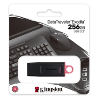 Kingston DataTraveler Exodia 256GB USB 3.2 Blk/Pink USB Flash Drive - Image 5
