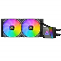 ANTEC Symphony 240 AiO Liquid CPU Cooler, Universal Socket, 240mm Radiator, PWM 1600RPM Cooling Fans, Addressable RGB LED Lighting with Chromatic ARGB Lighting Pump Head - Image 5
