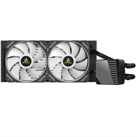 ANTEC Symphony 240 AiO Liquid CPU Cooler, Universal Socket, 240mm Radiator, PWM 1600RPM Cooling Fans, Addressable RGB LED Lighting with Chromatic ARGB Lighting Pump Head - Image 6