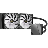ANTEC Symphony 240 AiO Liquid CPU Cooler, Universal Socket, 240mm Radiator, PWM 1600RPM Cooling Fans, Addressable RGB LED Lighting with Chromatic ARGB Lighting Pump Head - Image 8