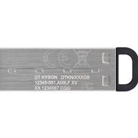 Kingston DataTraveler Kyson 64GB USB 3.2 Capless Metal USB Flash Drive - Image 5