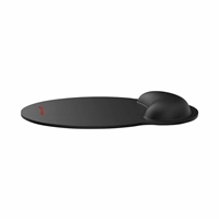 Genius G-WMP100 Ergonomic Mouse Pad with Wrist Rest for Support and Comfort with Anti-Slip Rubber Base, Black - Image 4