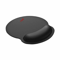 Genius G-WMP100 Ergonomic Mouse Pad with Wrist Rest for Support and Comfort with Anti-Slip Rubber Base, Black - Image 5