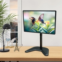piXL Single Monitor Arm Desk Stand, For Screens up to 32", Max Weight 10Kg, Freestanding, Height Adjustable, Pivot, Swivel 360 - Image 8