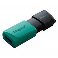 Kingston DataTraveler ExodiaM DTXM/256GB USB Flash Drive, 256GB, USB 3.2, Turquoise / Black, Moving Cap Design - Image 4