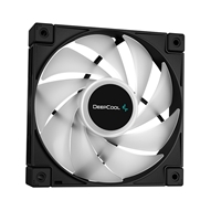 DeepCool LS520 Premium AiO Liquid CPU Cooler, Universal Socket, 240mm Radiator, PWM 2250RPM Cooling Fans, Addressable RGB LED Lighting, Fully Customizable Infinity Mirror Cap Design, Black Version - Image 8