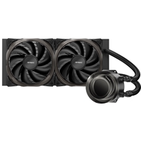 ANTEC Vortex 240 ARGB AiO Liquid CPU Cooler, Universal Socket, 240mm Radiator, PWM 2000RPM Fusion ARGB Cooling Fans, Addressable RGB LED Lighting with Suspended Spiral Pump Head Design - Image 5