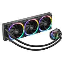 ANTEC Vortex 360 ARGB AiO Liquid CPU Cooler, Universal Socket, 360mm Radiator, PWM 2000RPM Fusion ARGB Cooling Fans, Addressable RGB LED Lighting with Suspended Spiral Pump Head Design - Image 6