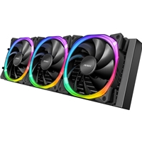 ANTEC Vortex 360 ARGB AiO Liquid CPU Cooler, Universal Socket, 360mm Radiator, PWM 2000RPM Fusion ARGB Cooling Fans, Addressable RGB LED Lighting with Suspended Spiral Pump Head Design - Image 8