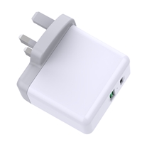 Prevo QC72 65W USB Type-C & USB Type-A Fast Charge Mains Charger with Qualcomm Quick Charge 3.0 and 1.5m 100W USB-C Cable for Laptops, Ultrabooks, Chromebooks, iPads, MacBooks, Smartphones, Tablets, Mobile Devices, Action Cameras, DSLRs - Image 8