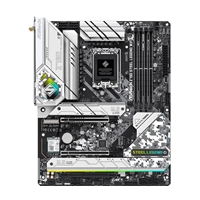 ASRock Z790 Steel Legend WiFi Intel 1700 Socket Motherboard, ATX, 4x DDR5 Slots, 6x M.2 Sockets, 2x USB-C Port, Fitted I/O Shield, 2.5GbE LAN, Wi-Fi 6E, 1x DisplayPort / 1x HDMI Port - Image 5