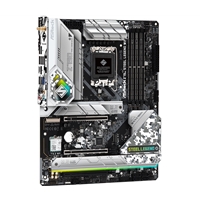 ASRock Z790 Steel Legend WiFi Intel 1700 Socket Motherboard, ATX, 4x DDR5 Slots, 6x M.2 Sockets, 2x USB-C Port, Fitted I/O Shield, 2.5GbE LAN, Wi-Fi 6E, 1x DisplayPort / 1x HDMI Port - Image 8