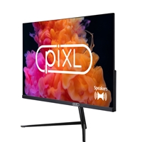 piXL PXD24VH 24 Inch Frameless Monitor, Widescreen, 6.5ms Response Time, 60Hz Refresh Rate, Full HD 1920 x 1080, 16:10 Aspect Ratio, VGA, HDMI, Internal PSU, Speakers, 16.7 Million Colour Support, Black Finish - Image 4