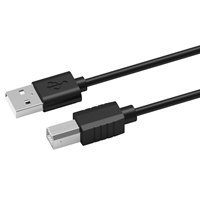Prevo USBA-USBB-2M USB Printer Cable, USB 2.0 Type-A (M) to USB 2.0 Type-B (M), 2m, Black, 480Mbps Transmission Rate, Suitable for Printers & Scanners, Retail Box Packaging - Image 5