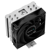 DeepCool AG400 Fan CPU Cooler, Universal Socket, High Efficiency 120mm PWM Cooling Black Fan, 2000RPM, 4 Heat Pipes, 220W Heat Dissipation Power, Unique Matrix Fin Design, Intel LGA 1700 Bracket Included - Image 5
