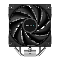 DeepCool AG400 Fan CPU Cooler, Universal Socket, High Efficiency 120mm PWM Cooling Black Fan, 2000RPM, 4 Heat Pipes, 220W Heat Dissipation Power, Unique Matrix Fin Design, Intel LGA 1700 Bracket Included - Image 6