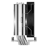 DeepCool AG400 Fan CPU Cooler, Universal Socket, High Efficiency 120mm PWM Cooling Black Fan, 2000RPM, 4 Heat Pipes, 220W Heat Dissipation Power, Unique Matrix Fin Design, Intel LGA 1700 Bracket Included - Image 7