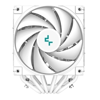 DeepCool AK620 WH Fan CPU Cooler, Universal Socket, Dual Powerful 120mm FDB PWM White Fans, 1850RPM, 6 Heat Pipes, 260W Heat Dissipation Power, Unique Matrix Fin Design, White Edition, - Image 6