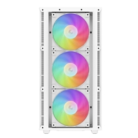 DeepCool CH560, White, Mid Tower Gaming Case, Tempered Glass, 4x ARGB Fans, E-ATX/ATX/MicroATX - Image 6