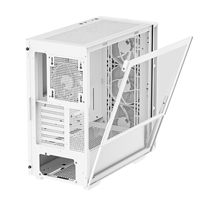 DeepCool CH560, White, Mid Tower Gaming Case, Tempered Glass, 4x ARGB Fans, E-ATX/ATX/MicroATX - Image 7