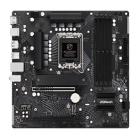 ASRock B760M PG Lightning Intel 1700 Socket Motherboard, Micro-ATX, 4x DDR5 Slots, 4x M.2 Sockets, 1x USB-C Port, 2.5GbE LAN, 1x DisplayPort / 1x HDMI Port - Image 4