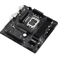 ASRock B760M PG Lightning Intel 1700 Socket Motherboard, Micro-ATX, 4x DDR5 Slots, 4x M.2 Sockets, 1x USB-C Port, 2.5GbE LAN, 1x DisplayPort / 1x HDMI Port - Image 5
