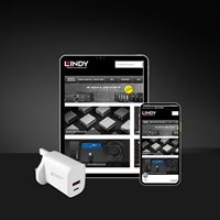 LINDY 73416 Power Adapter, USB, 24 pin USB-C, 20W, Fast Charge, Power Delivery 3.0, White - Image 5