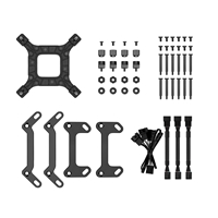 DeepCool LS720 SE Zero Dark All In One Liquid CPU Cooler, 360mm Radiator, 3x 120mm DeepCool Fans, Intel/AMD - Image 7