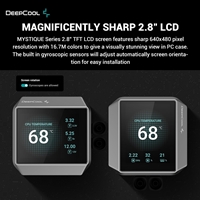 DeepCool Mystique 240 CPU Cooler, Personalized Cooling with 2.8" TFT LCD Screen and Enhanced Pump Performance, 5 year warranty - Image 5