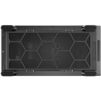 Antec FLUX Mid Tower PC Case - Tempered Glass, Black/Wood, 5 PWM Fans, USB-C, E-ATX/ATX/mATX/ITX Compatibility - Image 8