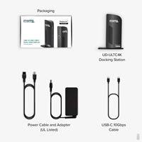 Plugable UD-ULTC4K Triple Monitor 4K 96W USB-C PD DisplayLink Certified Docking Station - Image 8