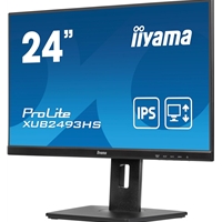 iiyama PROLITE XUB2493HS-B6 24 inch IPS Monitor, Full HD, 0.5ms, HDMI, DisplayPort, Freesync, 100Hz, Speakers, Black, Internal PSU, VESA, Height Adjustable, Pivot - Image 8