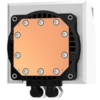 DeepCool LT240 Liquid CPU Cooler, 240mm Radiator, Dual 120mm ARGB Fans, Infinity Mirror Top Cap, Silent Operation, Anti-Leak Tech, White - Image 4