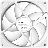 Antec P12R ARGB Reverse PWM 120mm Fan - 4-Pin, White, High-Airflow Cooling, 9-Blade Design with Anti-Vibration Pads - Image 8