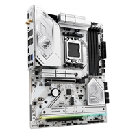 ASRock B850 Steel Legend WiFi AMD AM5 Socket Motherboard, ATX, 4x DDR5 Slots, 4x M.2 Sockets, 2x USB-C Port, Fitted I/O Shield, 2.5GbE LAN, Wi-Fi 7, 1x HDMI Port - Image 5