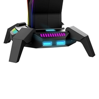 Marvo Scorpion HZ-10 Kobe 30 USB RGB Gaming Headset Stand and Hub (Black) - Image 6