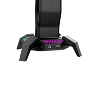 Marvo Scorpion HZ-10 Kobe 30 USB RGB Gaming Headset Stand and Hub (Black) - Image 7