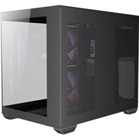 Antec CX600M ARGB Mini-Tower PC Gaming Case, 270 Full-View Tempered Glass, 3x 120mm ARGB LED Fans, USB 3.0, Dust Filters, Tool-Free Installation, Black - Image 6
