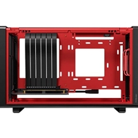 Antec Performance 1M Black Mini-ITX Gaming Case with Aluminum Finish, PCIe 4.0 Riser Cable, USB 3.2 Gen2 Type-C, Tool-Free Side Panels, Solid Side Panel, SFX-L & SFX PSU Support - Image 6