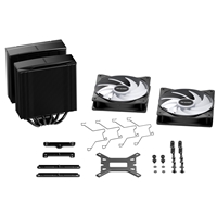 be quiet! Pure Rock Pro 3 LX CPU Cooler, Universal Socket, 2 x Light Wings Fans, 2000RPM, only 34.8dB(A) at maximum fan speed, 250W TDP, 3-year manufacturer's warranty - Image 8