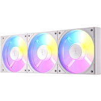 Antec Connect 120 ARGB White Reverse 3-Pack 120mm PWM Fans with Daisy Chain Design and Vibration-Absorbing Pads - Image 4