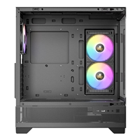 ANTEC CX700 Mid Tower Gaming Case, Black, 270 Full-View Tempered Glass, 3 x 120 mm ARGB PWM Fans, 1 x USB 3.0 / 1 x USB Type-C, ATX, Micro ATX, ITX - Image 4